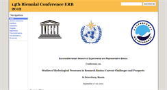 Desktop Screenshot of erb.hydrology.ru